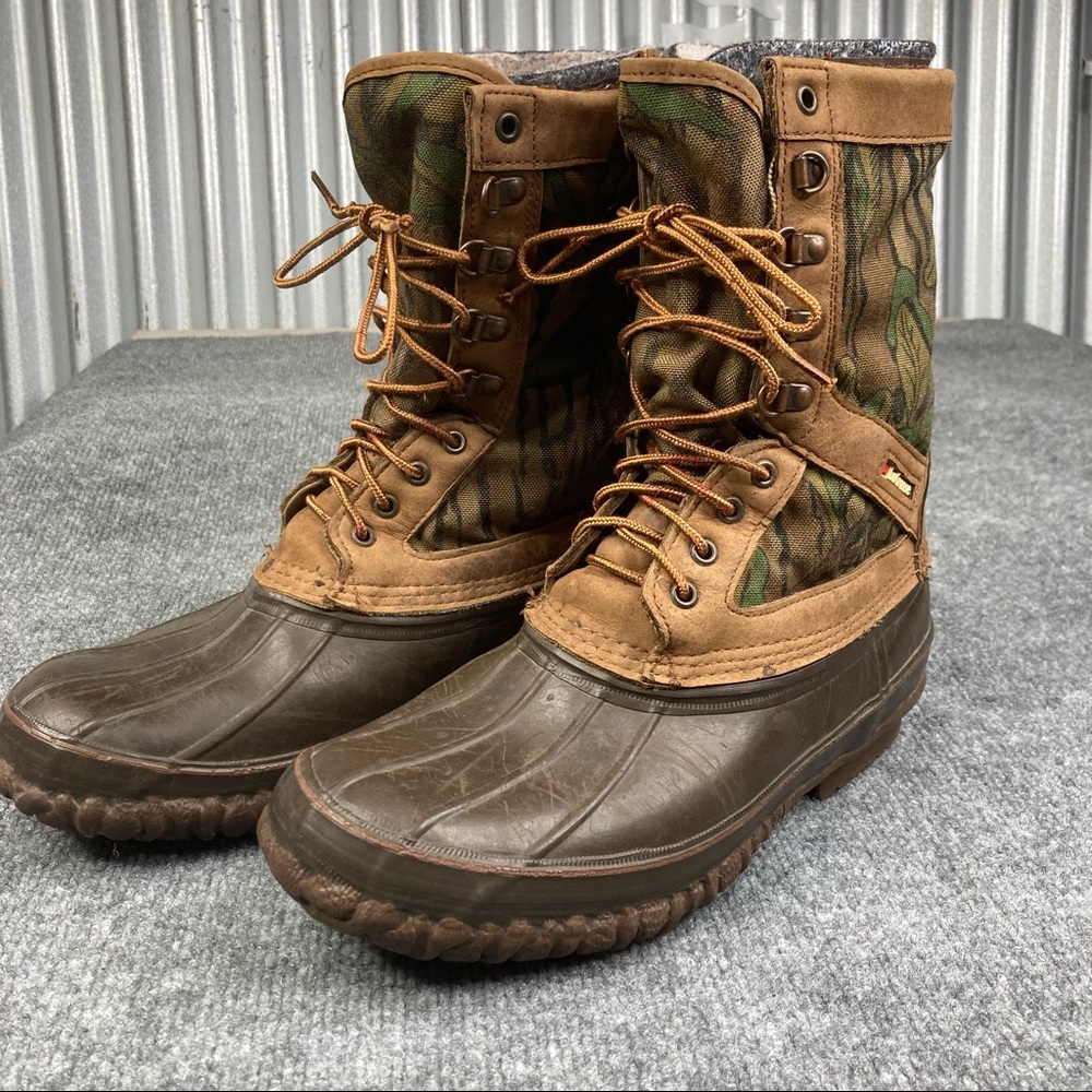 Lacrosse Thinsulate Duck Boots Size 10 hunting camo